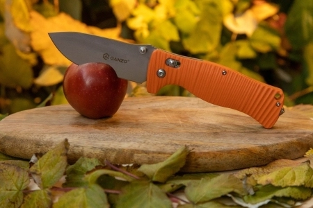 Нож складной Ganzo G720-OR оранжевый