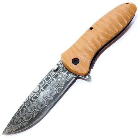 Нож Ganzo G622-2 пустынный желтый, G622-DY-2