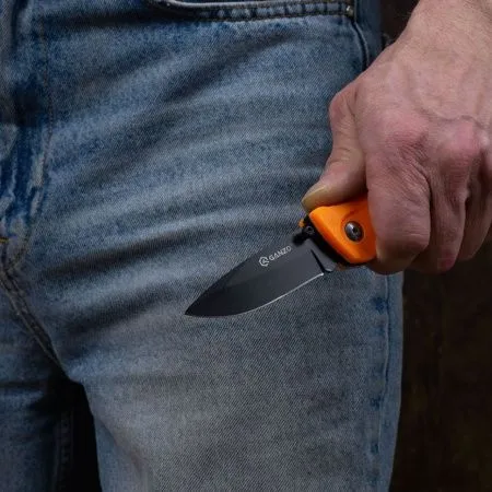 Нож Ganzo G611 оранжевый, G611o