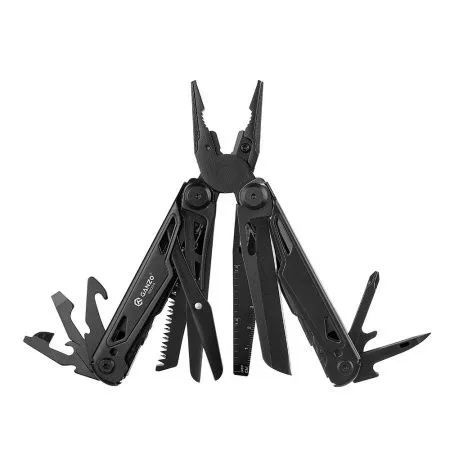 Мультитул Ganzo G303-B (24 в 1) черный с полноразмерными ножницами