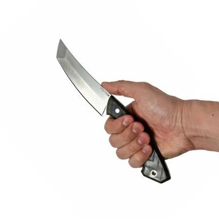 Нож с фиксированным лезвием Vostron Tankut сталь VG10 с ножнами из кайдекса карбон VSTV10-K Нож с фиксированным лезвием Vostron Tankut сталь VG10 с ножнами из кайдекса карбон VSTV10-K