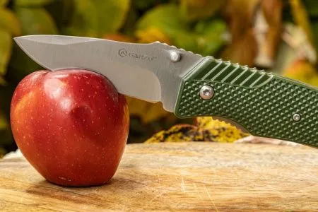 Нож Ganzo G618 440 Steel Exclusive Edition Green Handle Нож Ganzo G618 440 Steel Exclusive Edition Green Handle