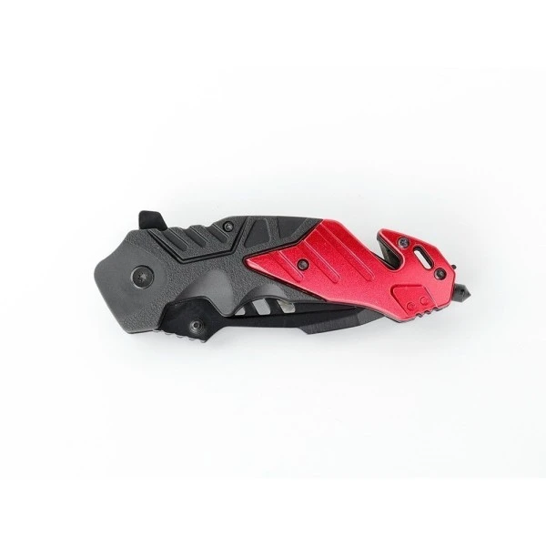 Нож складной Ganzo G629-RD черный/красный (Не родная упаковка)