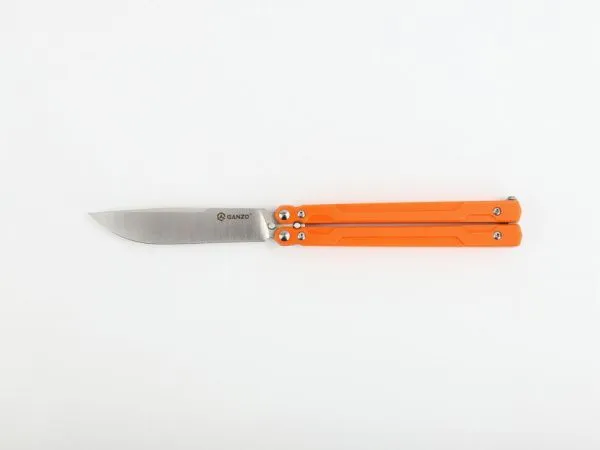 Нож-бабочка Ganzo G766-OR, оранжевый Нож-бабочка Ganzo G766-OR, оранжевый
