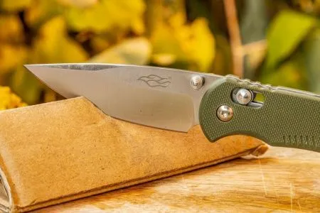 Уцененный товар Нож Firebird by Ganzo F753M1-GR зеленый(Витрин. образец. Поврежд. упаковка)