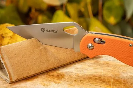 Нож Ganzo G729 оранжевый, G729-OR