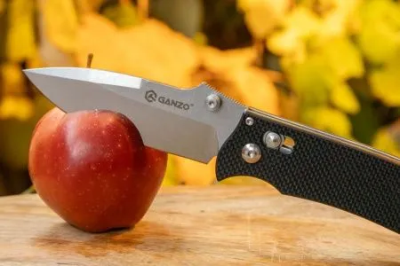 Нож Ganzo D704-BK черный (D2 сталь)