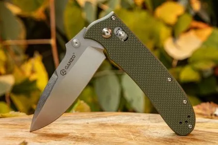 Нож Ganzo D704-GR зеленый (D2 сталь)