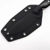 Нож с фиксированным лезвием Vostron Pika сталь VG10 с черными ножнами из кайдекса и темляком из паракорда VSSPV10-K