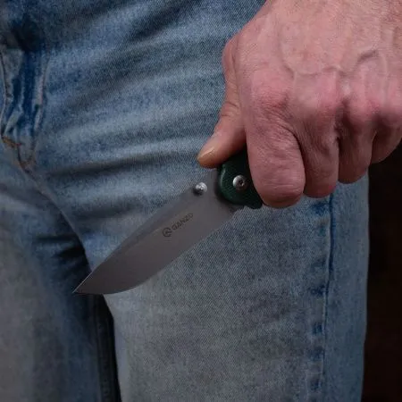 Нож Ganzo G6803-GB зеленый Нож Ganzo G6803-GB зеленый