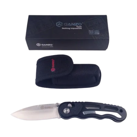 Нож Ganzo G718 черный, G718b