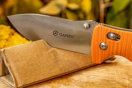 Нож Ganzo G720 оранжевый, G720-O