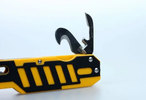 Нож Ganzo G735 черно-желтый, G735-YB