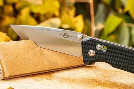 Уцененный товар Нож Firebird by Ganzo FB7601-BK черный(Состояние хорошее. Небольшой продольный люфт)