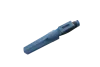 Нож Ganzo G806 черный c синим, G806-BL Нож Ganzo G806 черный c синим, G806-BL