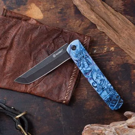 Нож Ganzo G626-GS серый самурай