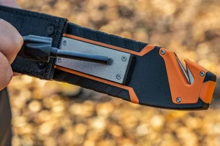 Нож Ganzo G8012V2-OR c паракордом, G8012V2-OR