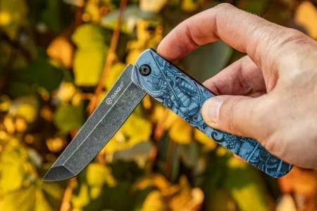 Нож Ganzo G626-GS серый самурай