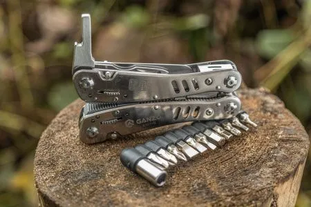 Мультитул Ganzo G301-H (21 в 1) хромированный