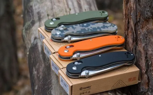 Нож Ganzo G727M оранжевый, G727M-OR