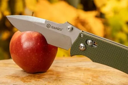 Нож Ganzo D704-GR зеленый (D2 сталь)