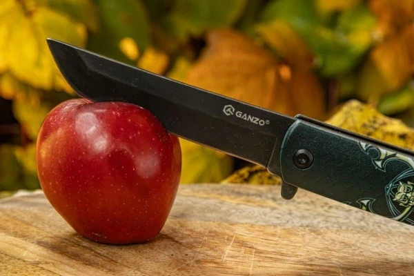 Нож складной Ganzo G626-BS черный самурай  (Поврежденная упаковка. )