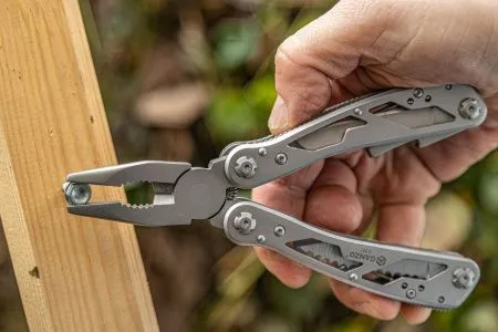 Мультитул Ganzo G202 (21 в 1) серебристый