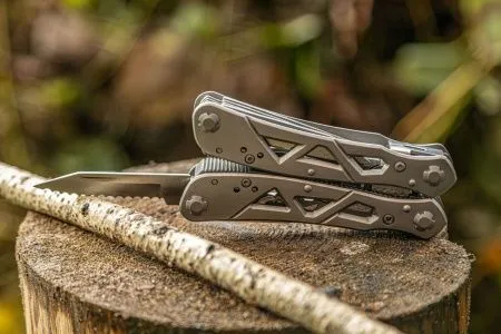 Мультитул Ganzo G112 (19 в 1) серебристый