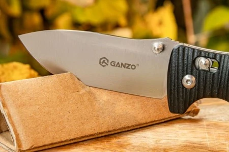 Нож складной Ganzo G720-B черный (Поврежденная упаковка)