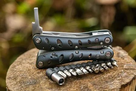 Мультитул Ganzo G101-H (21 в 1) хромированный