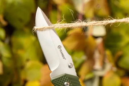 Нож Ganzo G618 440 Steel Exclusive Edition Green Handle Нож Ganzo G618 440 Steel Exclusive Edition Green Handle