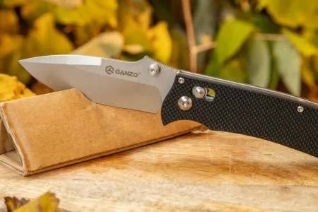 Нож Ganzo D704-BK черный (D2 сталь)