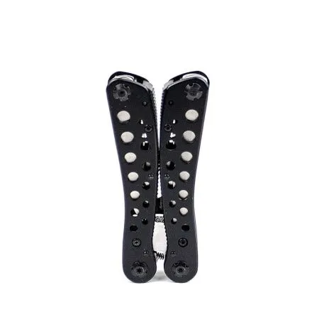 Мультитул Ganzo G204 (21 в 1) серебристый с черными рукоятями