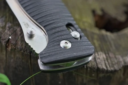 Нож складной Ganzo G720-B черный (Поврежденная упаковка)