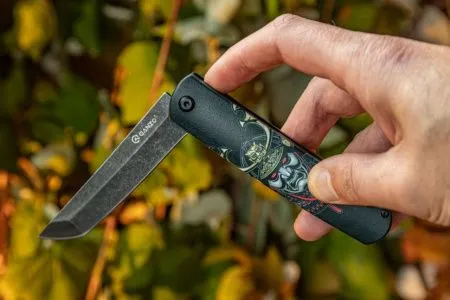 Нож Ganzo G626-BS черный самурай