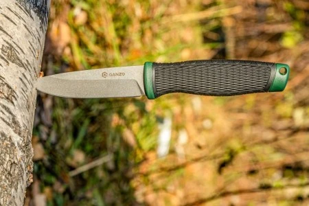 Нож Ganzo G806-GB черный/зеленый (Поврежденная упаковка.)