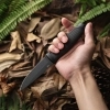 Нож Ganzo G806BW-BK черный (Вскрытая, поврежден. упаковка)