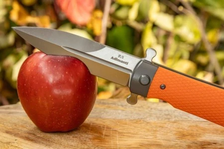 Нож складной Adimanti Самсон by Ganzo (Brutalica дизайн), Samson-OR (Изношенная картонная упаковка)