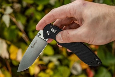 Нож складной Ganzo G740-BK черный (Витрин. образец.)