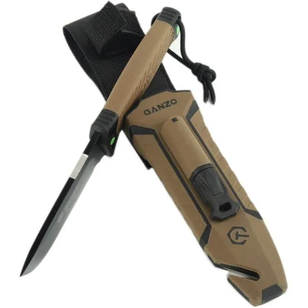 Нож Ganzo G8012V2-DY с паракордом Нож Ganzo G8012V2-DY с паракордом