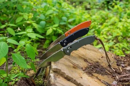 Нож Ganzo G740 оранжевый, G740-OR