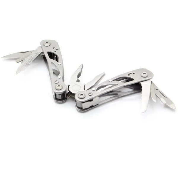 Мультитул Ganzo G104S (10 в 1) серебристый мини (В комплектации нет чехла)