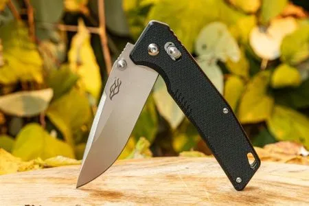 Уцененный товар Нож Firebird by Ganzo FB7601-BK черный(Состояние хорошее. Небольшой продольный люфт)