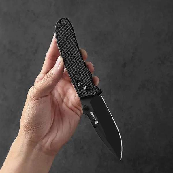 Уцененный товар Нож Ganzo G704B-BK черный(Витринный образец)