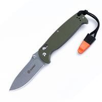 Нож Ganzo G7412-WS зеленый, G7412-GR-WS