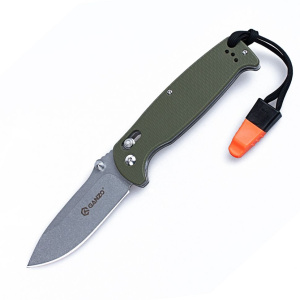 Нож Ganzo G7412-WS зеленый, G7412-GR-WS