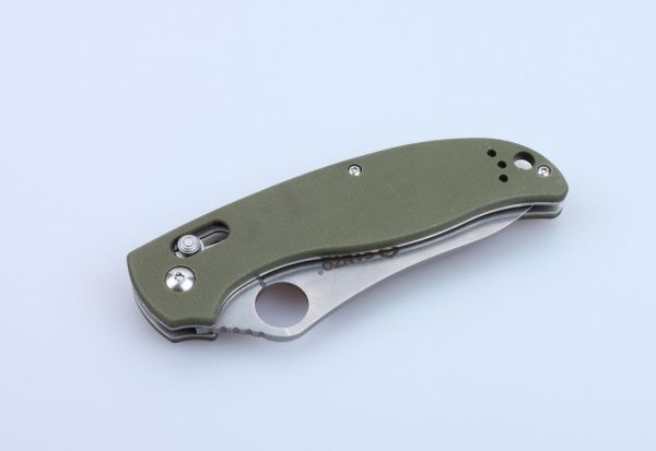 Нож Ganzo G733 зеленый, G733-GR
