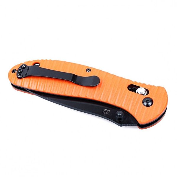 Нож Ganzo G7393P оранжевый, G7393P-OR