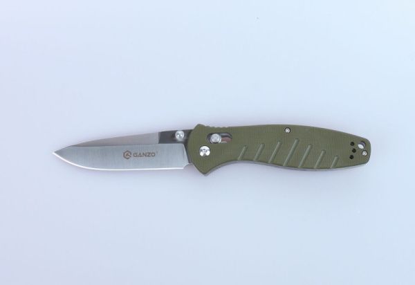 Нож Ganzo G738 зеленый, G738-GR