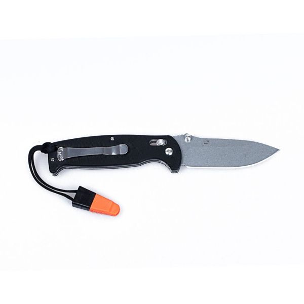Нож Ganzo G7412-WS черный, G7412-BK-WS